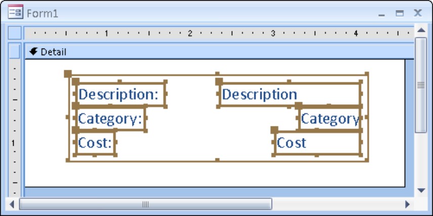 Grouping multiple controls together